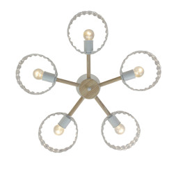 Люстра на штанге Escada BANJO 679/5P White