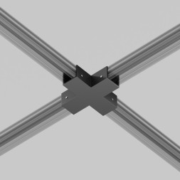Соединитель профиля трековых светильников Maytoni Уличная трековая система освещения Elasity IP black O-TR001-CC