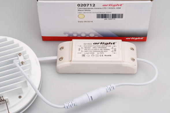 Точечный влагозащищенный светильник Arlight LTD-SOL 020712