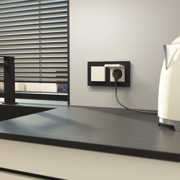 Розетка Werkel W1171262 айвори матовый