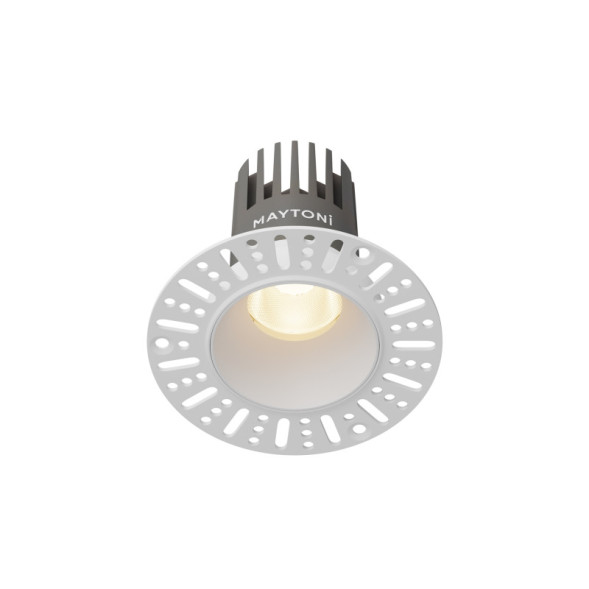 Точечный встраиваемый светильник Maytoni Technical dip DL119-10W-3K-TRS-W