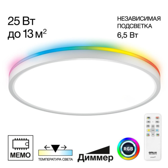 Потолочный светильник Citilux CL749320 Norma