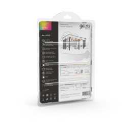 Лента Gauss Basic LED 5050/60 BT072 60W 12V 780lm RGB IP65
