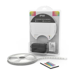 Лента Gauss Basic LED 5050/60 BT072 60W 12V 780lm RGB IP65