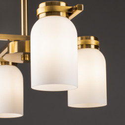 Люстра на штанге Freya KAMELIA FR5446PL-04BS1