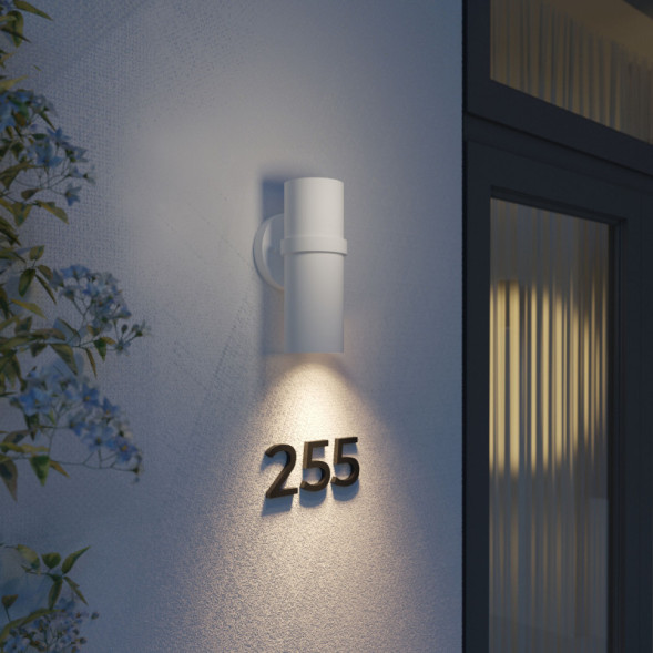 Уличный настенный светильник Elektrostandard Grin белый (35000/D)