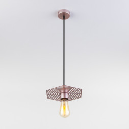 Подвесной светильник Eurosvet Creto 50167/1 перламутровое золото