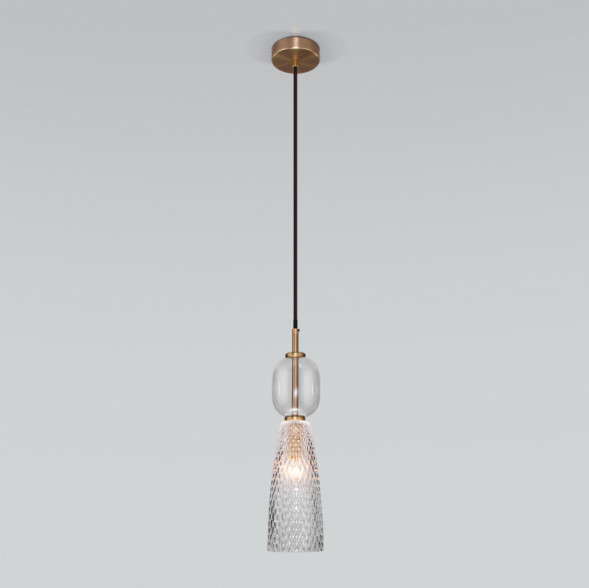 Подвесной светильник Eurosvet GLOSSY 50211/1 прозрачный