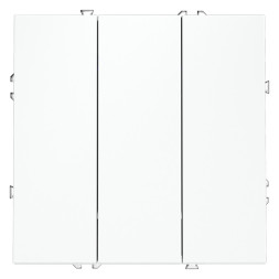 Выключатель трехклавишный VOLTUM VLS030102