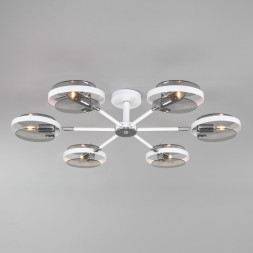 Люстра на штанге Eurosvet Gallo 70121/6 белый