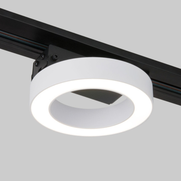 Светодиодный трековый светильник Elektrostandard Spila белый 12W 4200K (85079/01) однофазный