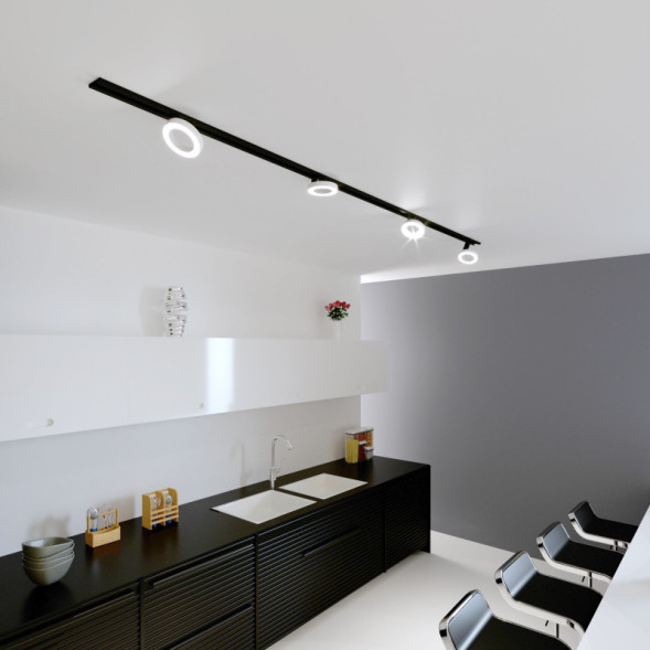 Светодиодный трековый светильник Elektrostandard Spila белый 12W 4200K (85079/01) однофазный