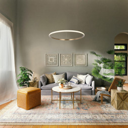 Подвесной светильник Eurosvet Collars 90264/1 латунь