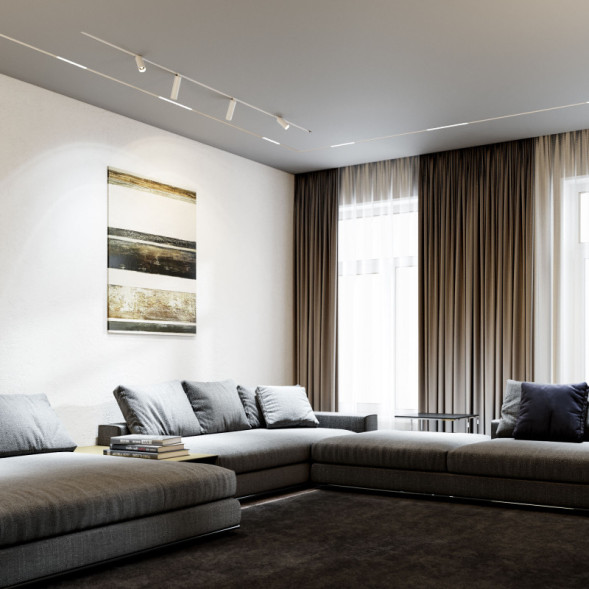 Трековый светильник Elektrostandard 85508/01 (белый)