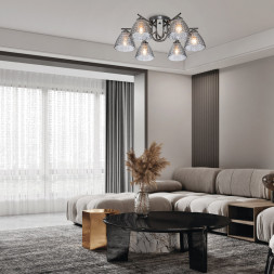 Потолочная люстра Escada ADONIS 659/6PL Black