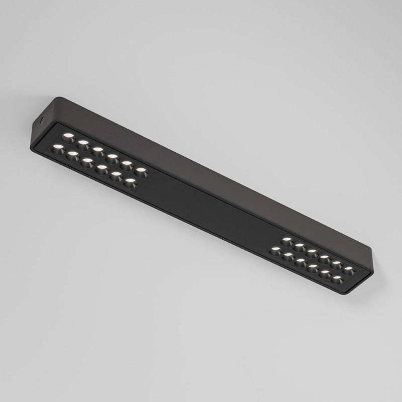 Накладной точечный светильник Elektrostandard 25115/LED 16W 4000K черный Tend