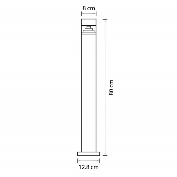 Садово-парковый светильник Lightstar RAGGIO 377707