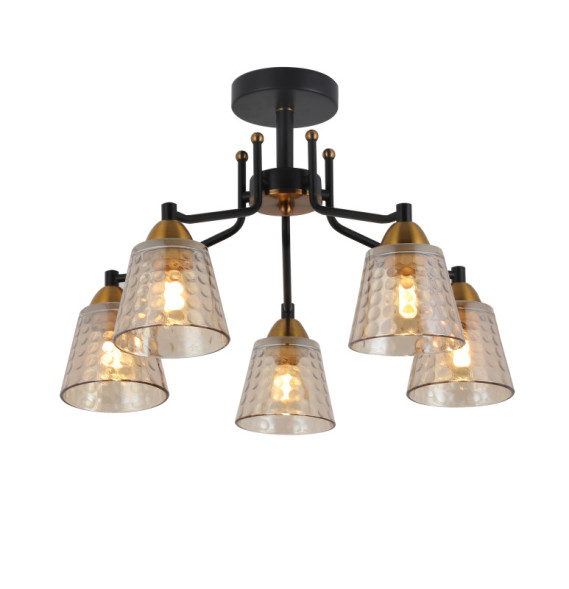Люстра на штанге Freya FR4017PL-05BBZ Capella