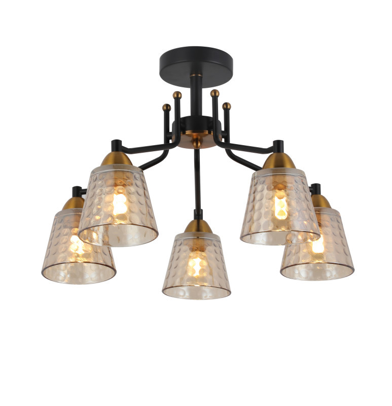 Люстра на штанге Freya FR4017PL-05BBZ Capella