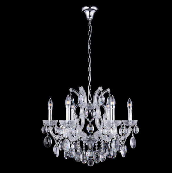 Подвесная люстра Crystal Lux HOLLYWOOD HOLLYWOOD SP6 CHROME