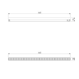 Трековый светильник Elektrostandard Line Magnetic 85529/01 латунь