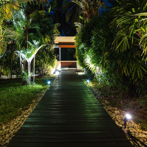 Уличный грунтовый светильник Feron 3736 11860