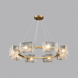 Подвесная люстра iLamp DALLAS 2078-D890 BR