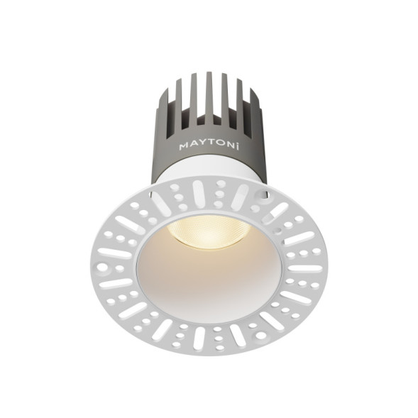 Точечный встраиваемый светильник Maytoni Technical dip DL122-15W-3K-TRS-W