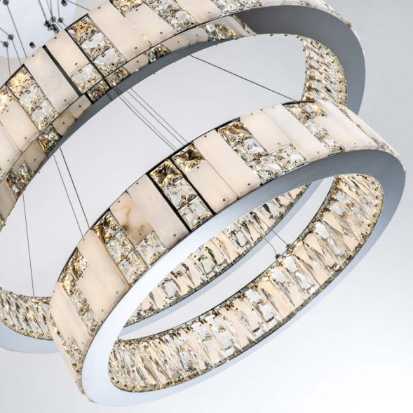 Каскадная люстра MODELUX ML.6985.800.600P CR