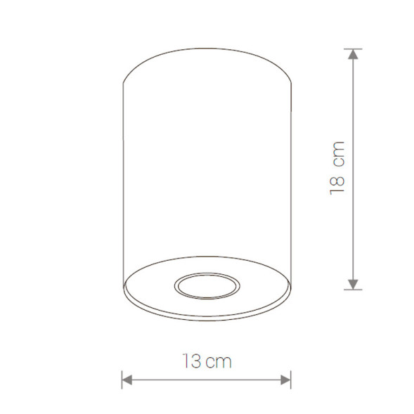 Накладной точечный светильник Nowodvorski POINT 6002