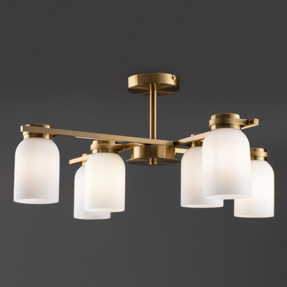 Люстра на штанге Freya KAMELIA FR5446PL-06BS