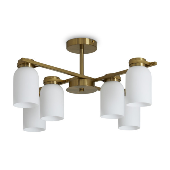 Люстра на штанге Freya KAMELIA FR5446PL-06BS