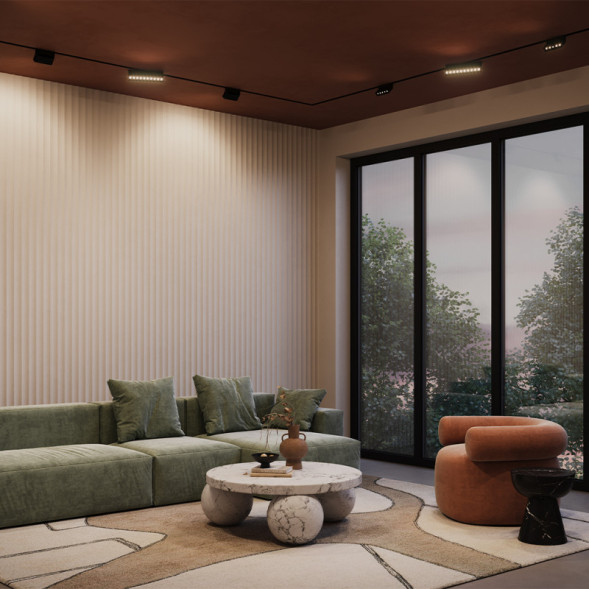 Магнитный трековый светильник Maytoni Technical Points Rot TR077-2-10W4K-B