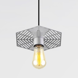 Подвесной светильник Eurosvet Creto 50167/1 серебряный