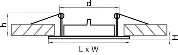 Встраиваемый точечный светильник Lightstar Lega 16 011941