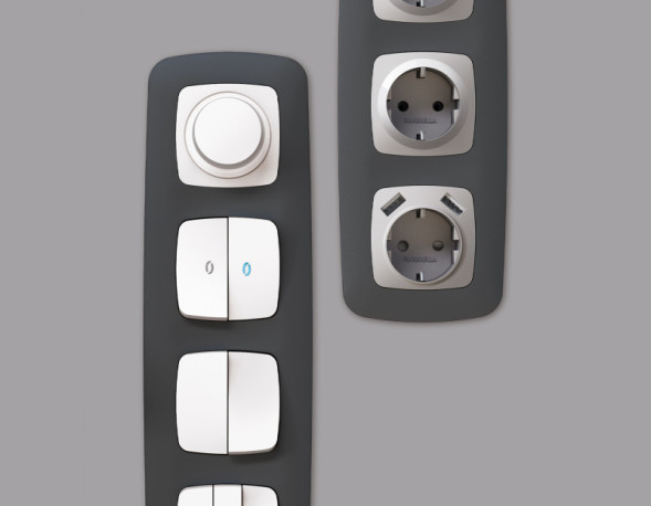 Рамка Ambrella Volt OF140805 OMEGA Ecta