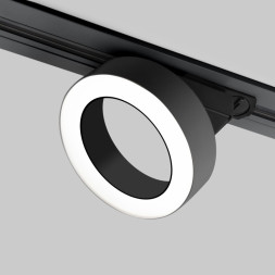 Светодиодный трековый светильник Elektrostandard Spila черный 12W 4200K (85079/01) однофазный