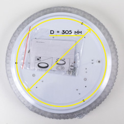 Потолочный светильник Citilux Кристалино Слим CL715R360