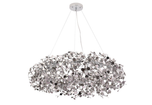Подвесная люстра Crystal Lux GARDEN SP9 D800 CHROME GARDEN