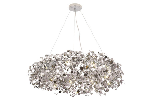 Подвесная люстра Crystal Lux GARDEN SP9 D800 CHROME GARDEN