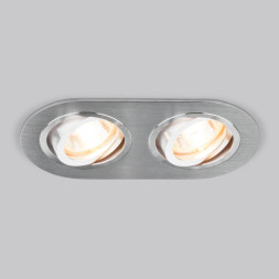 Встраиваемый точечный светильник Elektrostandard 1061/2 MR16 SL серебро