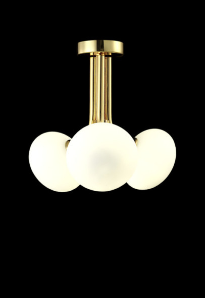 Подвесная люстра Crystal Lux Alicia ALICIA SP3 GOLD/WHITE