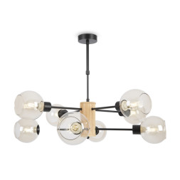 Люстра на штанге Freya FR5055PL-08B Marvin