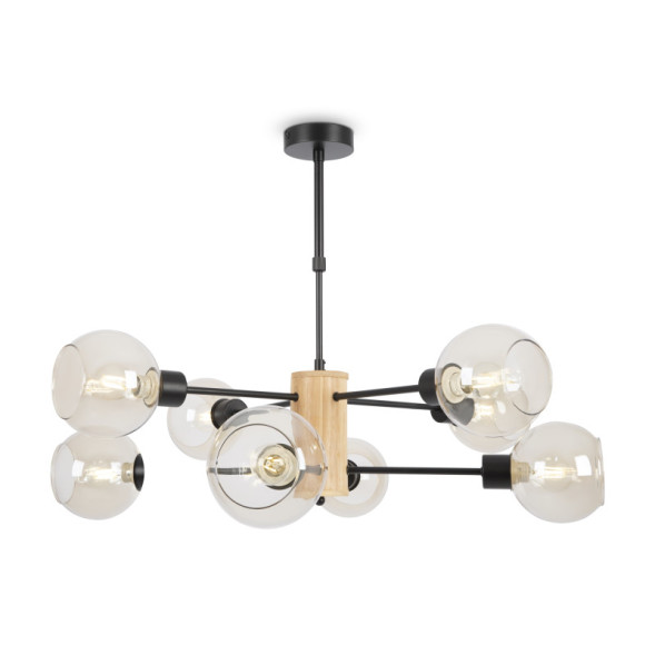 Люстра на штанге Freya FR5055PL-08B Marvin