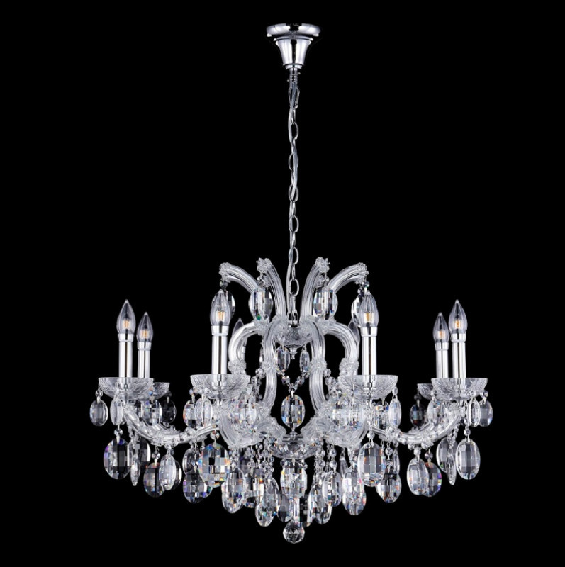 Подвесная люстра Crystal Lux HOLLYWOOD HOLLYWOOD SP8 CHROME