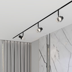 Трековый светильник Elektrostandard Slim Magnetic 85532/01 черный