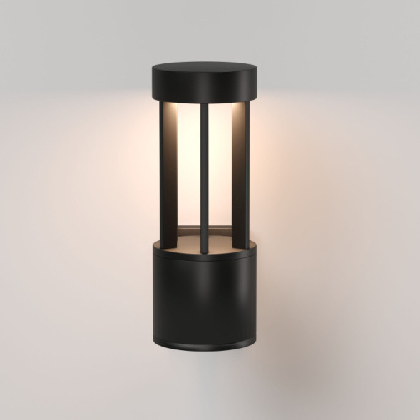 Уличный настенный светильник Elektrostandard Apart 35193/W черный