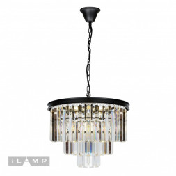 Каскадная люстра iLamp Triumph 6101-500 BK