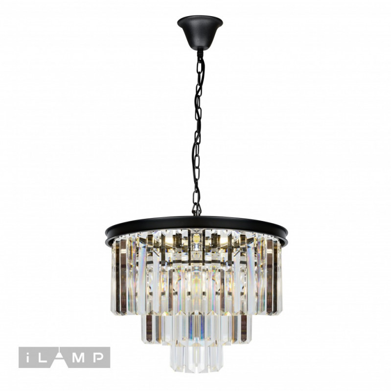 Каскадная люстра iLamp Triumph 6101-500 BK