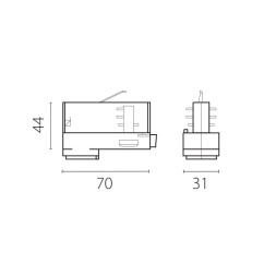 Адаптер Lightstar Quattro 594007-403